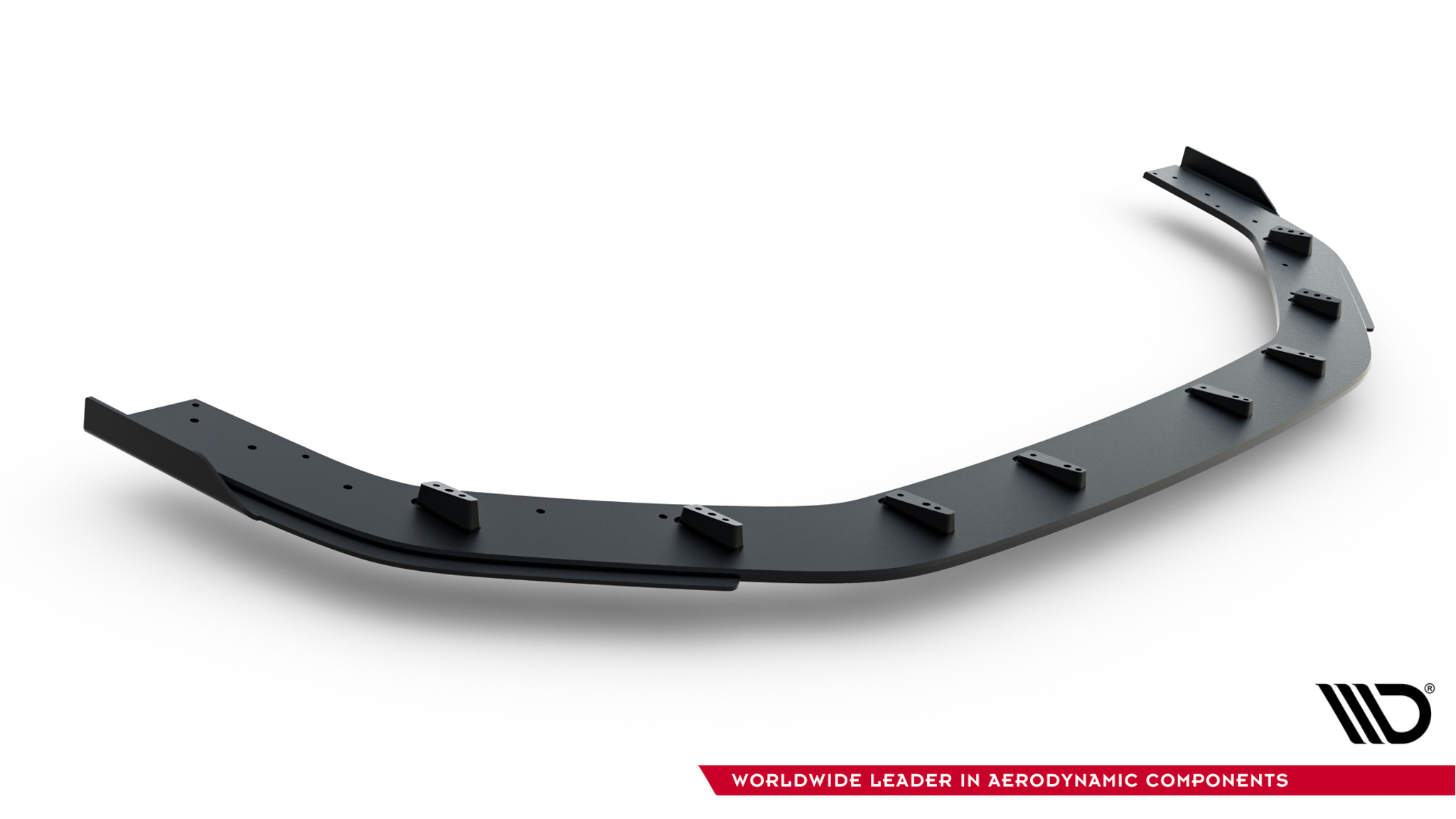 STREET PRO FRONT SPLITTER + FLAPS SUITABLE FOR AUDI RS3 SPORTBACK 8Y FACELIFT – MAXTON DESIGN - 2