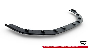 STREET PRO FRONT SPLITTER + FLAPS SUITABLE FOR AUDI RS3 SPORTBACK 8Y FACELIFT – MAXTON DESIGN
