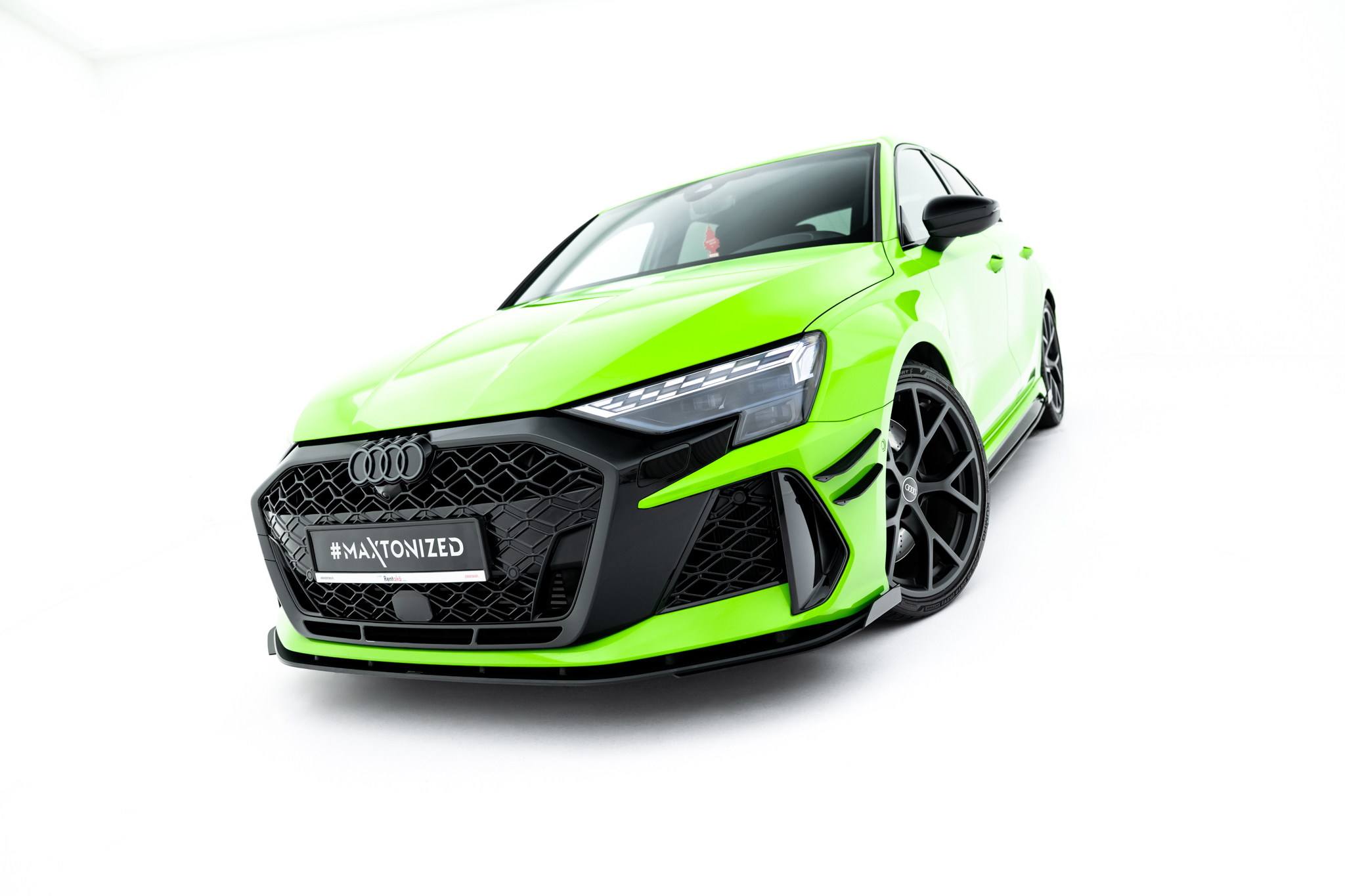FRONT FLAPS FLAPS SUITABLE FOR AUDI RS3 SPORTBACK 8Y FACELIFT – MAXTON DESIGN - 3