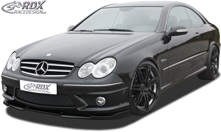 FRONT SPOILER VARIO-X MERCEDES CLK-CLASS W209 AMG 63 (FIT FOR AMG63 AND CARS WITH AMG63 FRONTBUMPER) FRONT LIP SPLITTER - 3