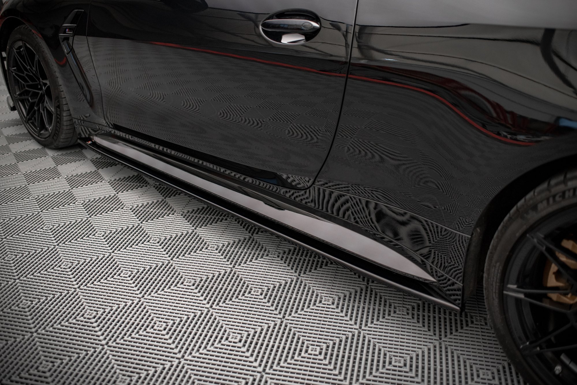 Side Skirts Diffusers V.2 Bmw M4 G82 (2021-) - 2