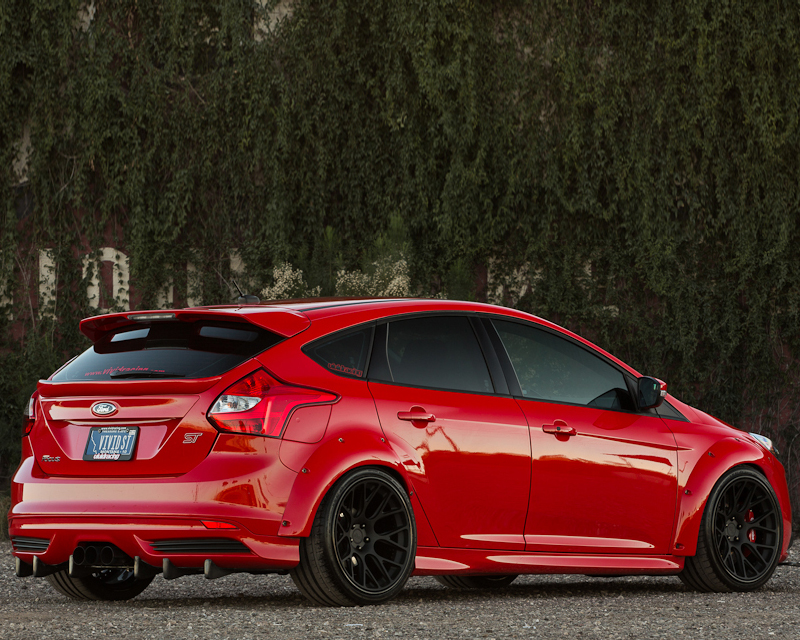 AGENCY POWER CARBON FIBER REAR WAIST SPOILER FORD FOCUS ST 13-14 - 4