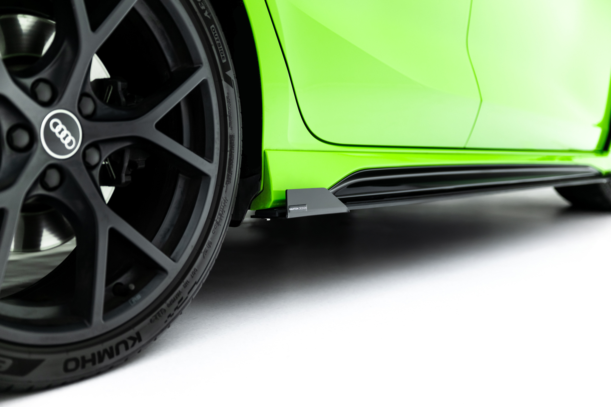 STREET PRO SIDE SKIRTS DIFFUSERS + FLAPS SUITABLE FOR AUDI RS3 SPORTBACK 8Y FACELIFT – MAXTON DESIGN - 8