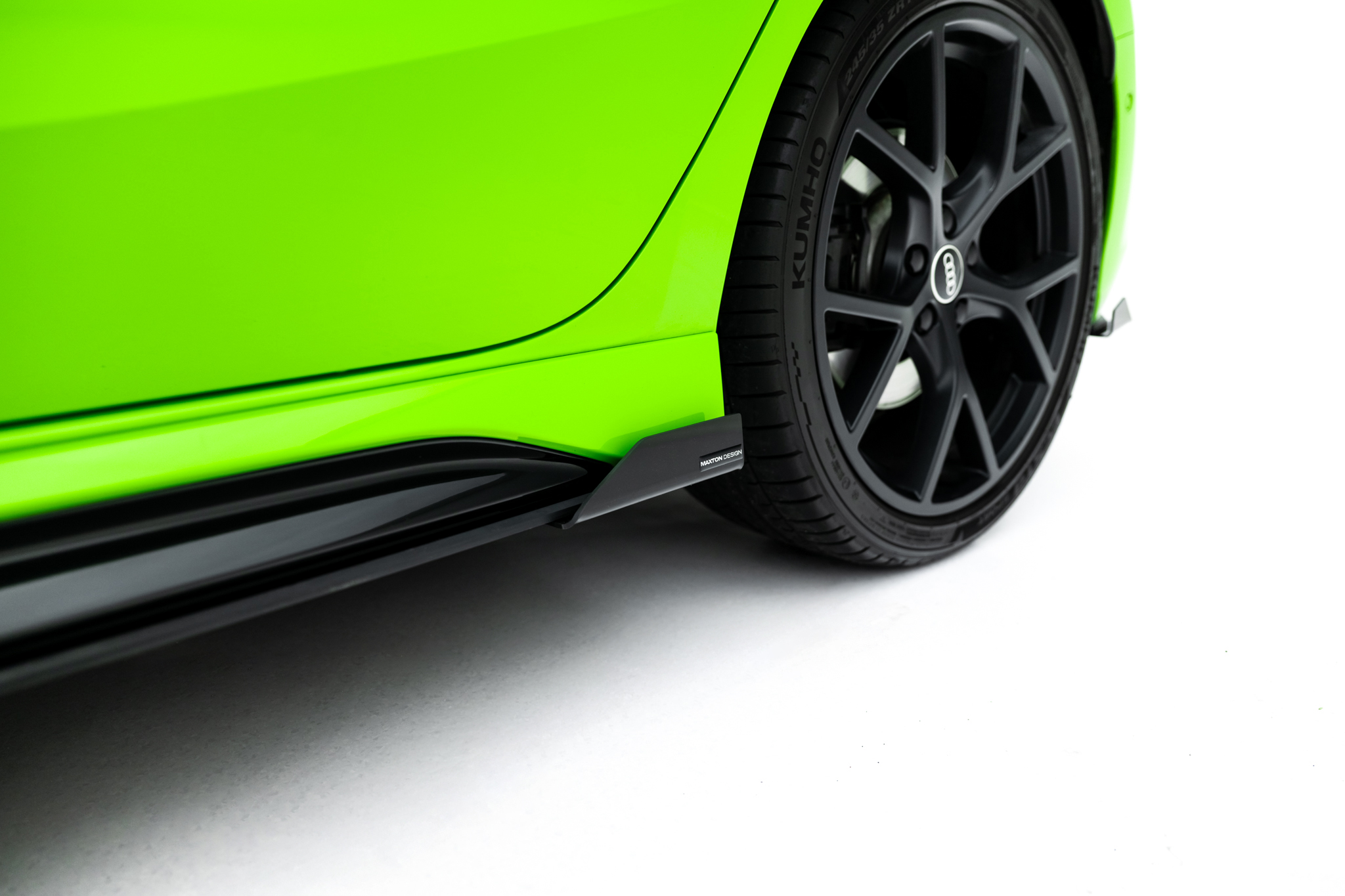 STREET PRO SIDE SKIRTS DIFFUSERS + FLAPS SUITABLE FOR AUDI RS3 SPORTBACK 8Y FACELIFT – MAXTON DESIGN - 7