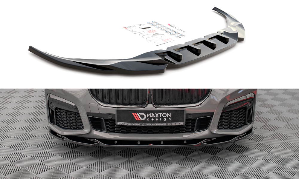 Front Splitter V.2 Bmw 7 G11 M-pack Facelift (2019-)