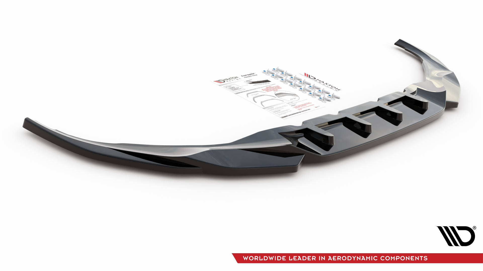 Front Splitter V.2 Bmw 7 G11 M-pack Facelift (2019-) - 4