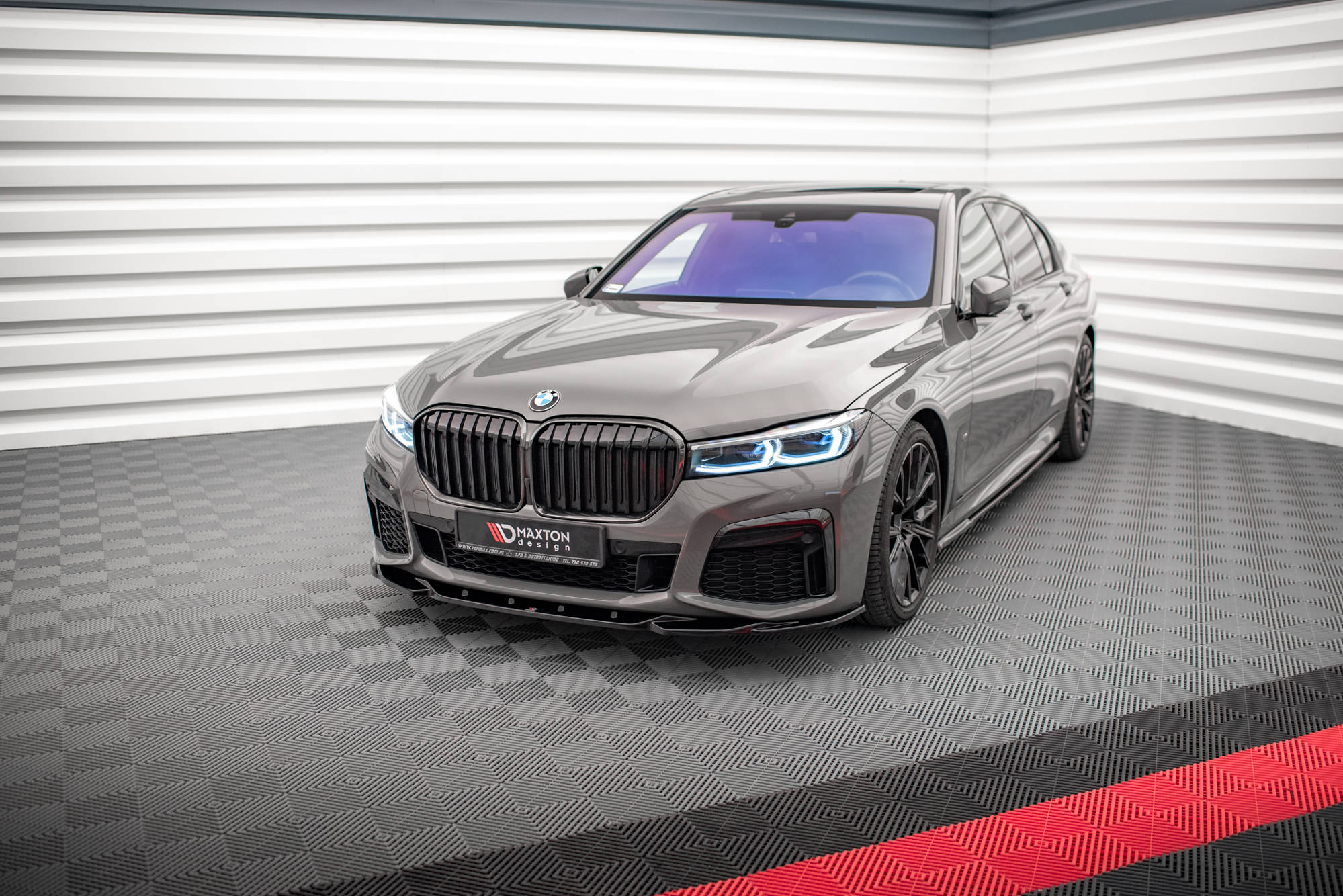 Front Splitter V.2 Bmw 7 G11 M-pack Facelift (2019-) - 3
