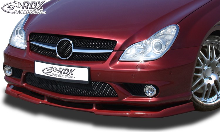 FRONT SPOILER VARIO-X MERCEDES CLS-CLASS C219 AMG (FIT FOR AMG AND CARS WITH AMG FRONTBUMPER) FRONT LIP SPLITTER