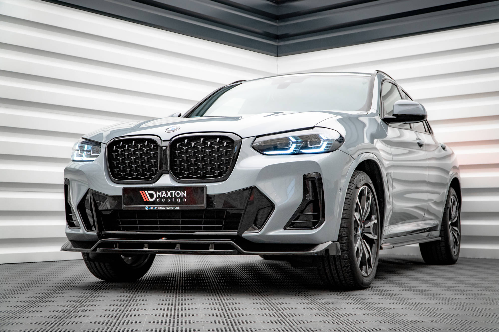 Front Splitter V.1 Bmw X4 M-pack G02 Facelift - 2