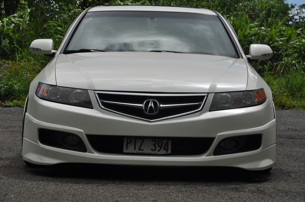 HONDA ACCORD 06-08 (FACELIFT) A-SPEC STIL FRÄMRE STÖTFÅNGARE LÄPP - 4