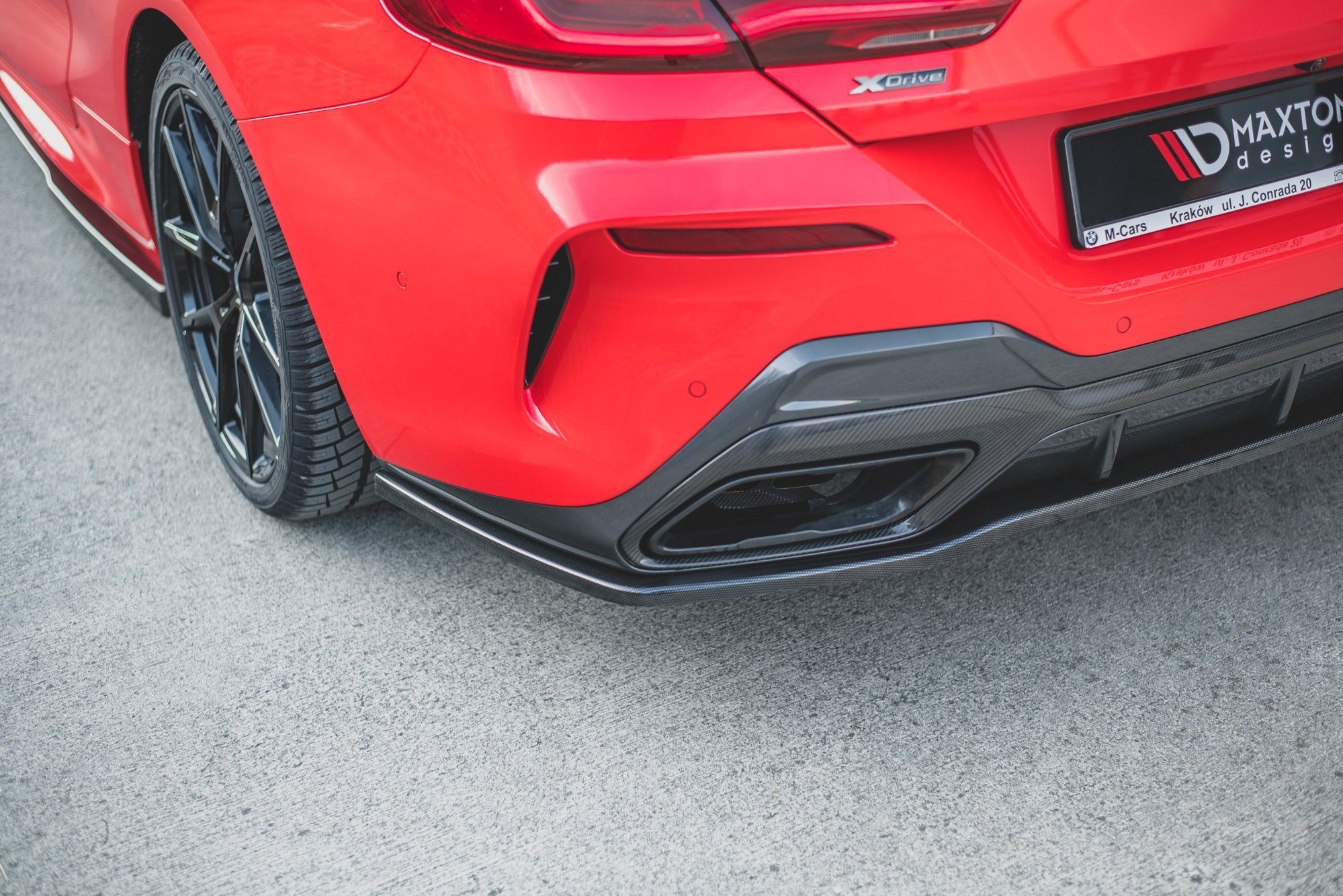 Central Rear Splitter BMW 8 Coupe M-Pack G15 (2018-) - 5