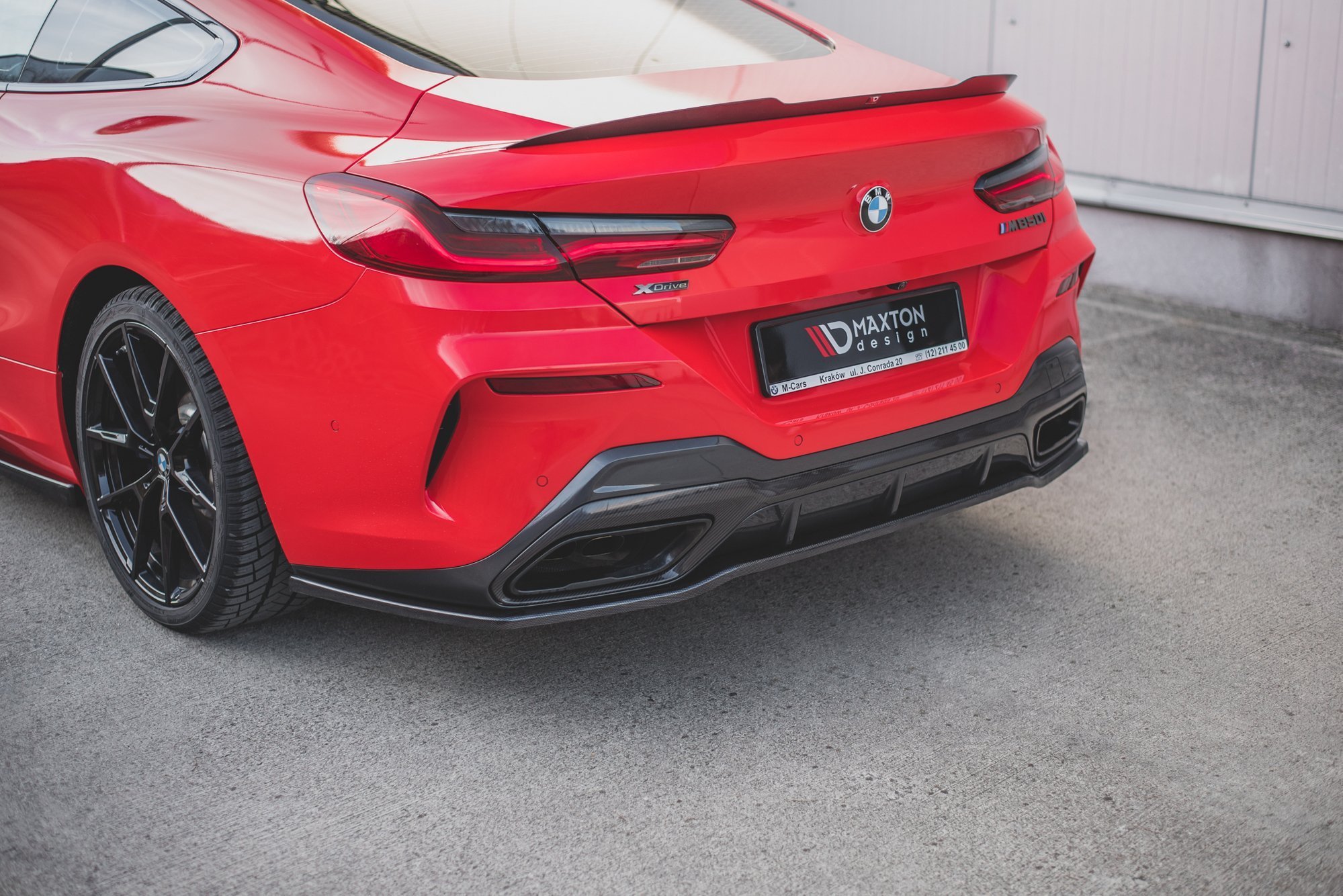 Central Rear Splitter BMW 8 Coupe M-Pack G15 (2018-) - 4