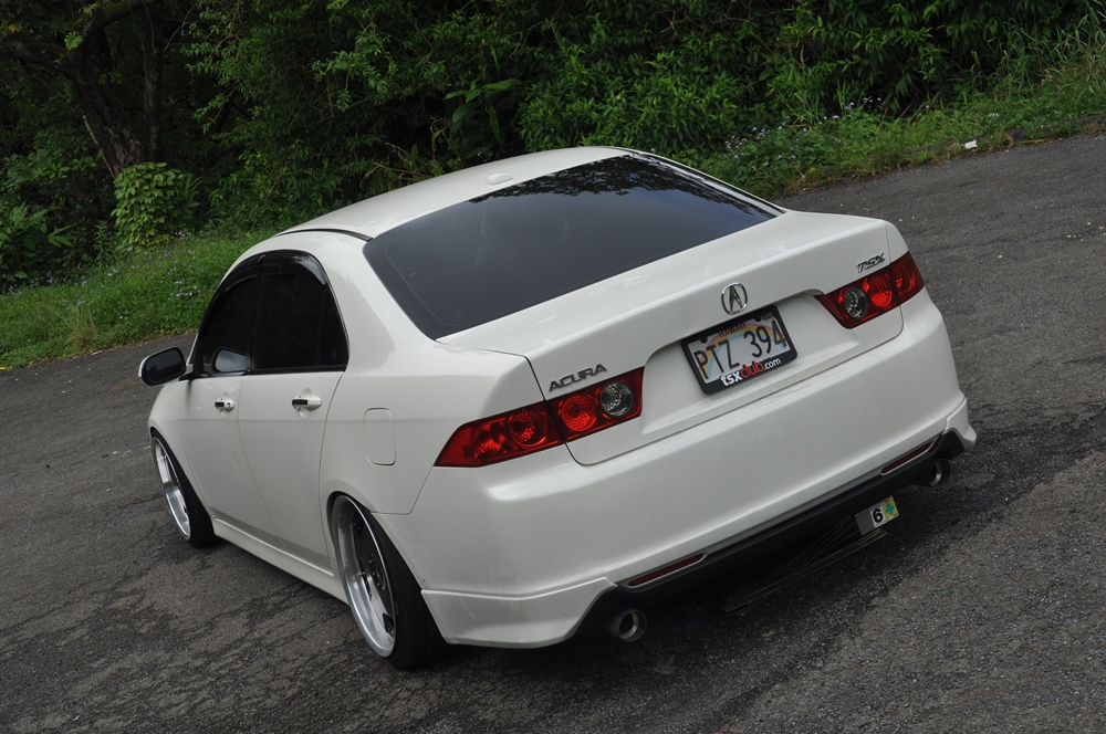 HONDA ACCORD 06-08 (FACELIFT) A-SPEC STYLE REAR BUMPER LIP - 4
