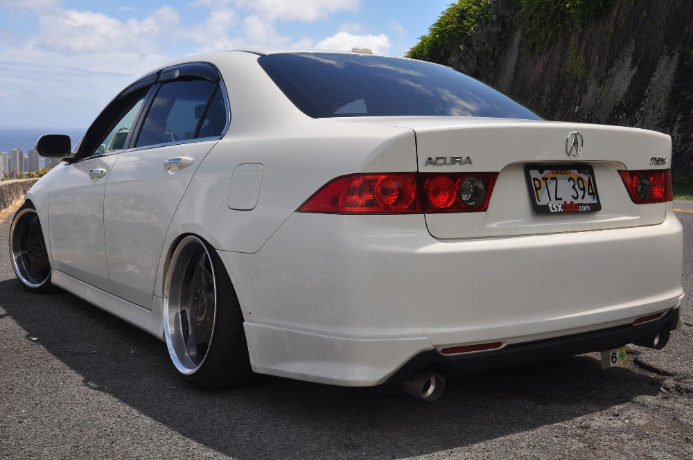 HONDA ACCORD 06-08 (FACELIFT) A-SPEC STYLE REAR BUMPER LIP - 5