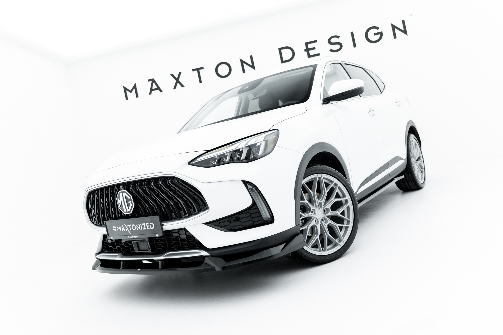 FRONT SPLITTER SUITABLE FOR MG HS MK1 FACELIFT – MAXTON DESIGN - 5