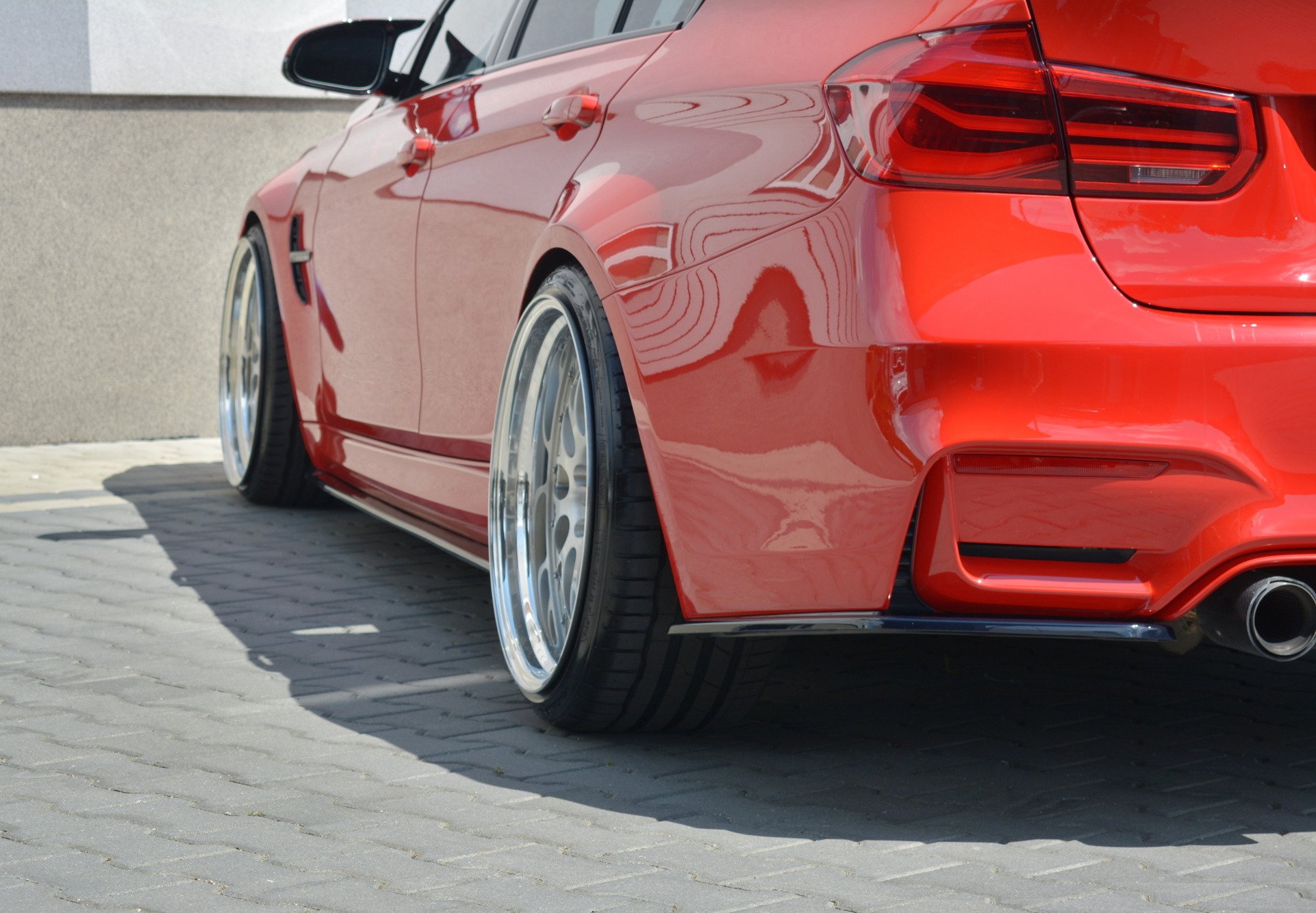 Rear Side Splitters V.1 Bmw M3 F80 (2014-2018) - 4