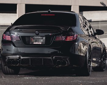 AGENCY POWER KOLFIBER CSL STYLE BAGAGELUCKA BMW F10 M5 | 550 535 528 11-17