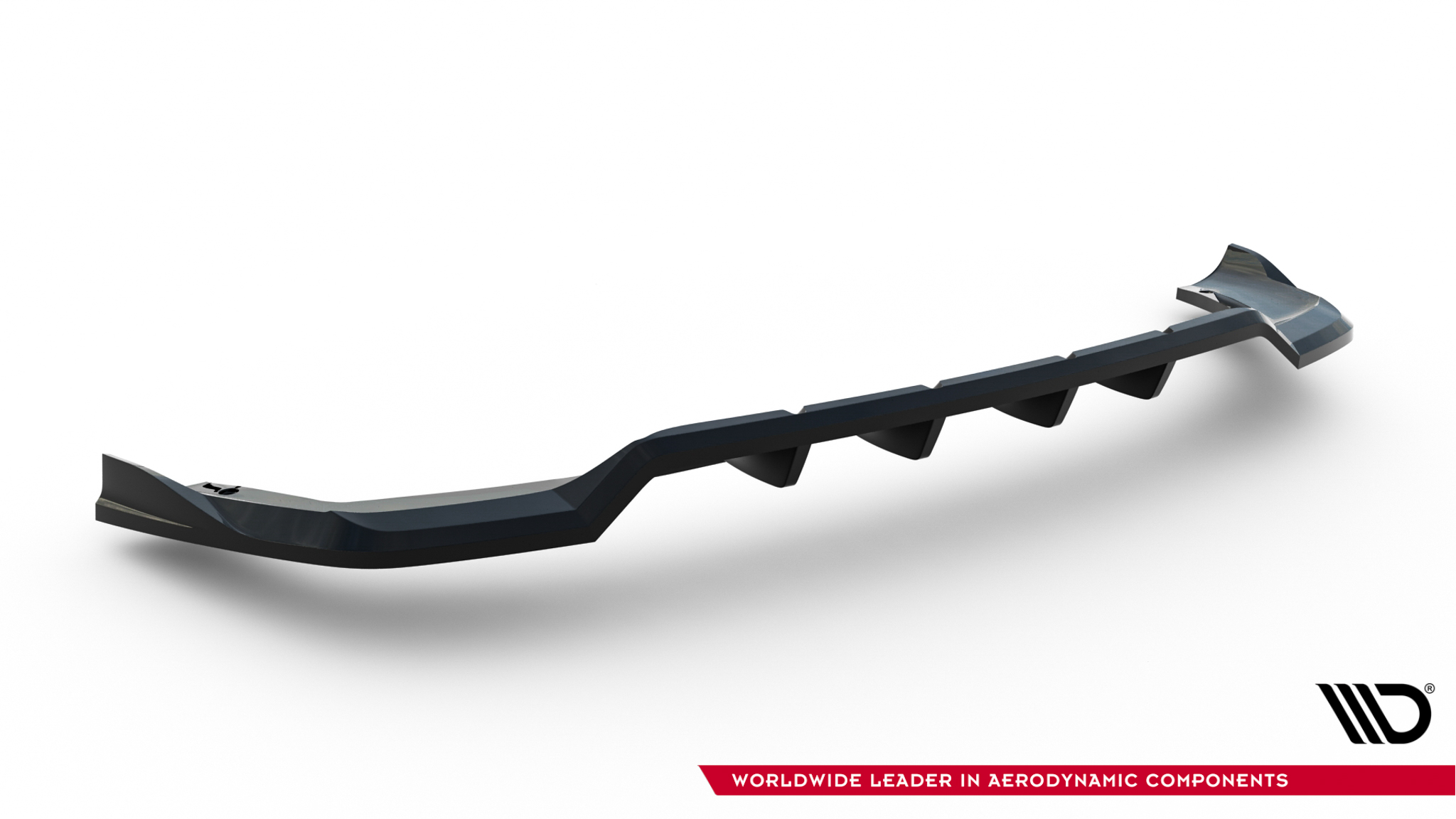 REAR SPLITTER (WITH VERTICAL BARS) SUITABLE FOR MG HS MK1 FACELIFT – MAXTON DESIGN - 3