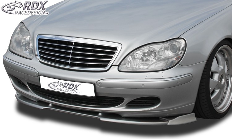 FRONT SPOILER VARIO-X MERCEDES S-CLASS W220 2002+ FRONT LIP SPLITTER