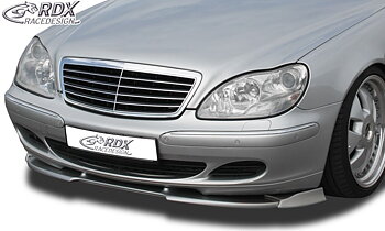 FRONT SPOILER VARIO-X MERCEDES S-CLASS W220 2002+ FRONT LIP SPLITTER