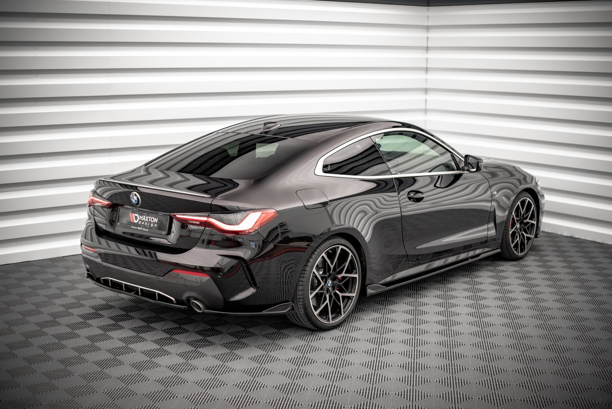 Rear Side Splitters V.2 BMW 4 M-Pack G22 / G23 - 3