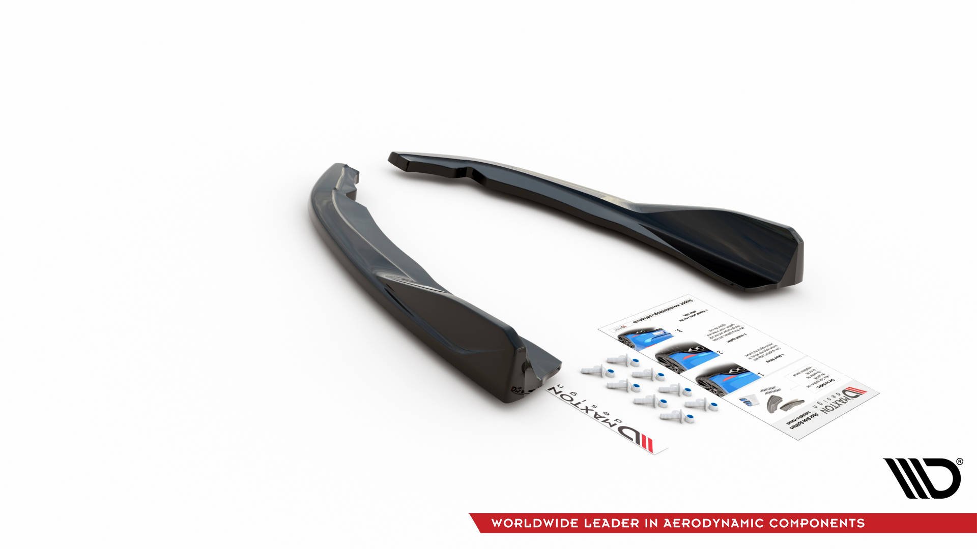 Rear Side Splitters V.2 BMW 4 M-Pack G22 / G23 - 5