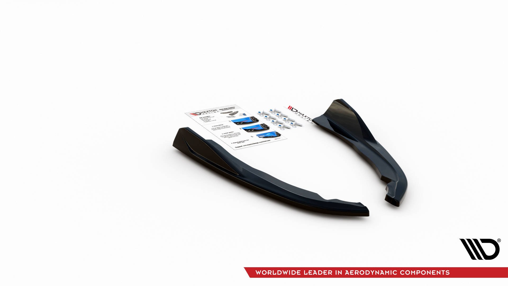 Rear Side Splitters V.2 BMW 4 M-Pack G22 / G23 - 4