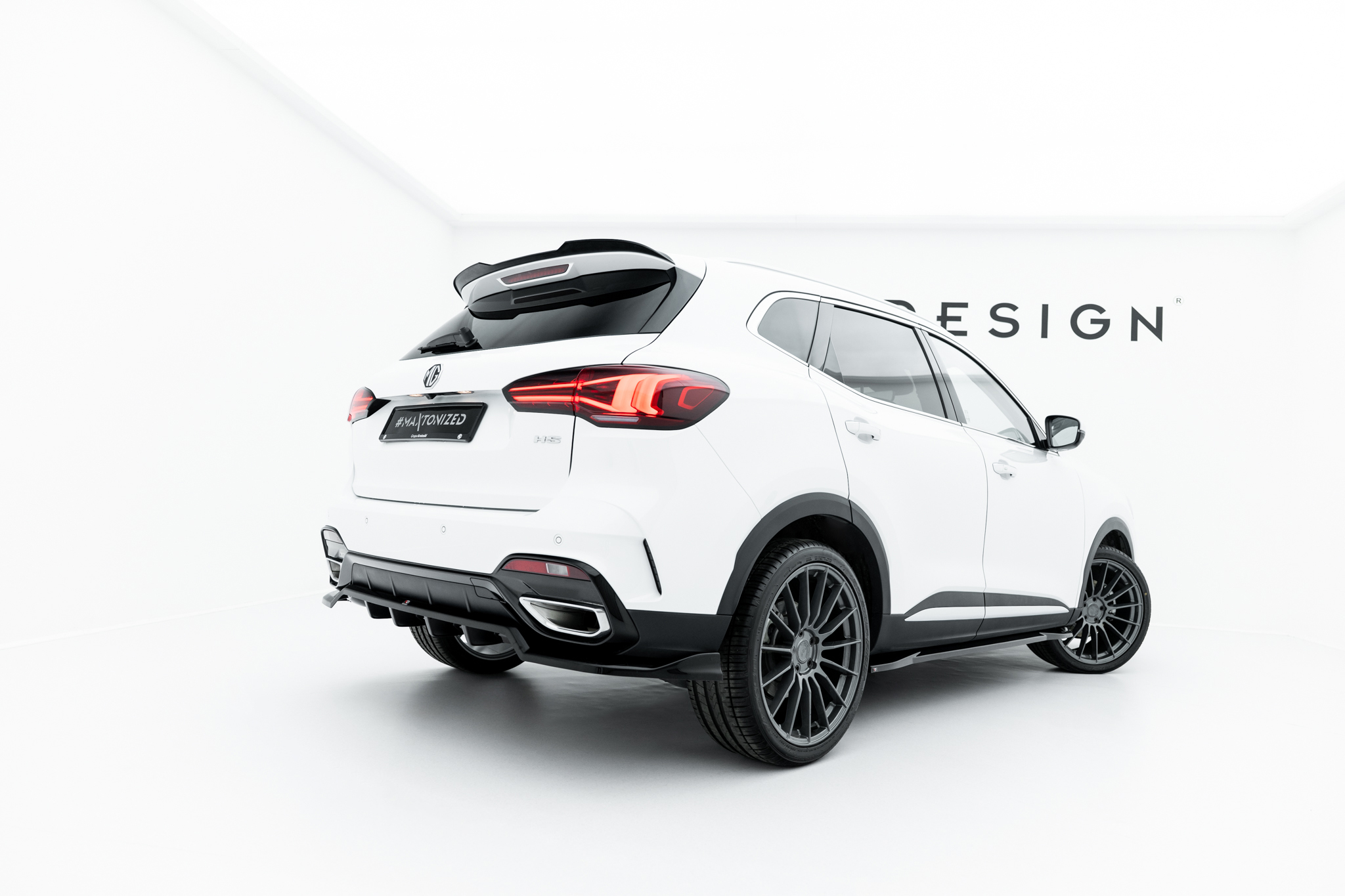 SIDE SKIRTS DIFFUSERS SUITABLE FOR MG HS MK1 FACELIFT – MAXTON DESIGN - 4