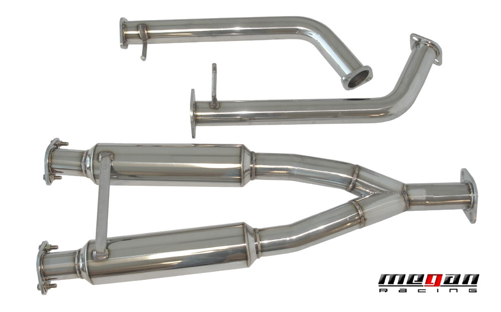 INFINITI M35/M45 05+ STAINLESS STEEL MIDPIPE MEGAN RACING