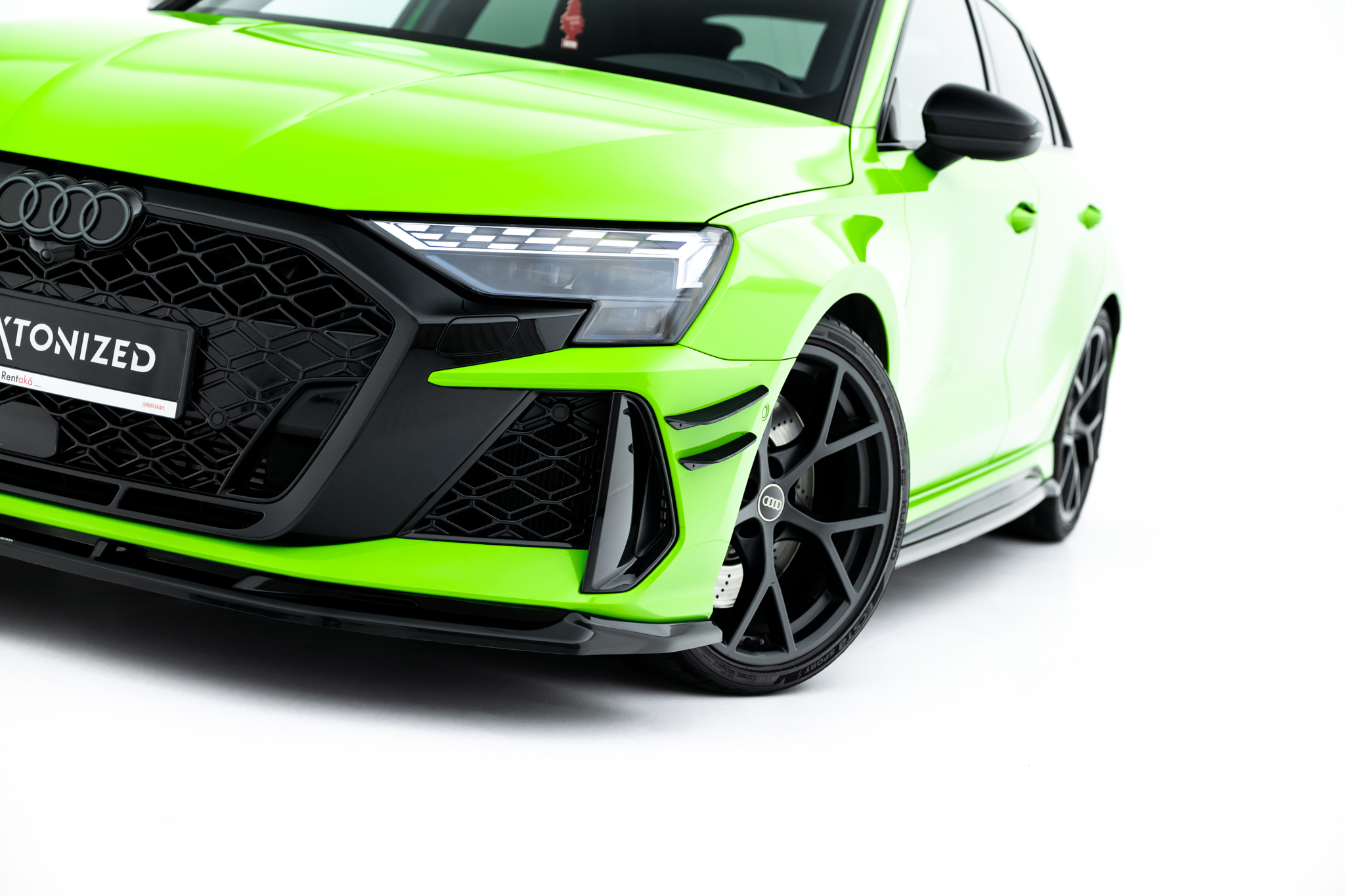 FRONT SPLITTER V.1 SUITABLE FOR AUDI RS3 SPORTBACK 8Y FACELIFT – MAXTON DESIGN - 6
