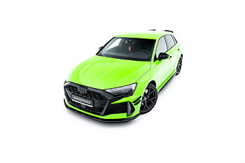 FRONT SPLITTER V.1 SUITABLE FOR AUDI RS3 SPORTBACK 8Y FACELIFT – MAXTON DESIGN