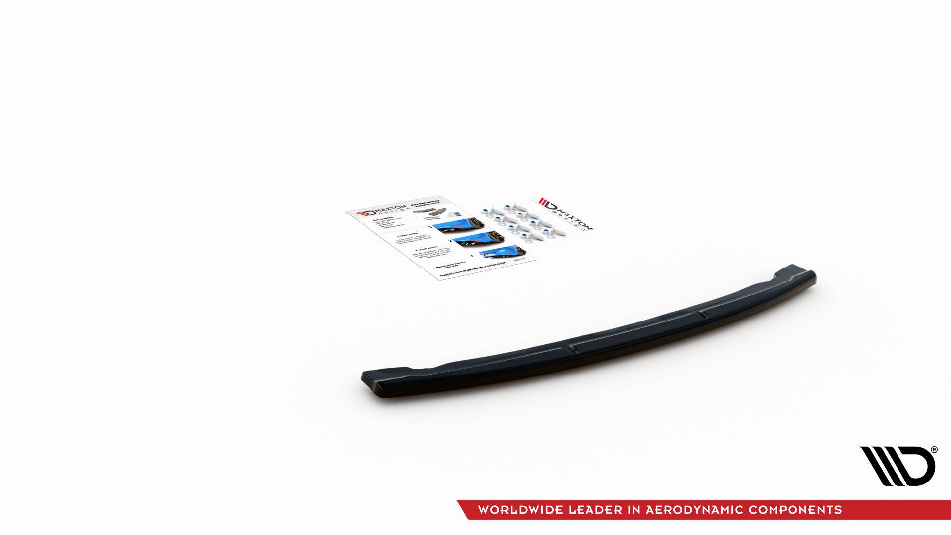 Central Rear Splitter BMW 5 G30 Facelift M-Pack (2020-) - 5