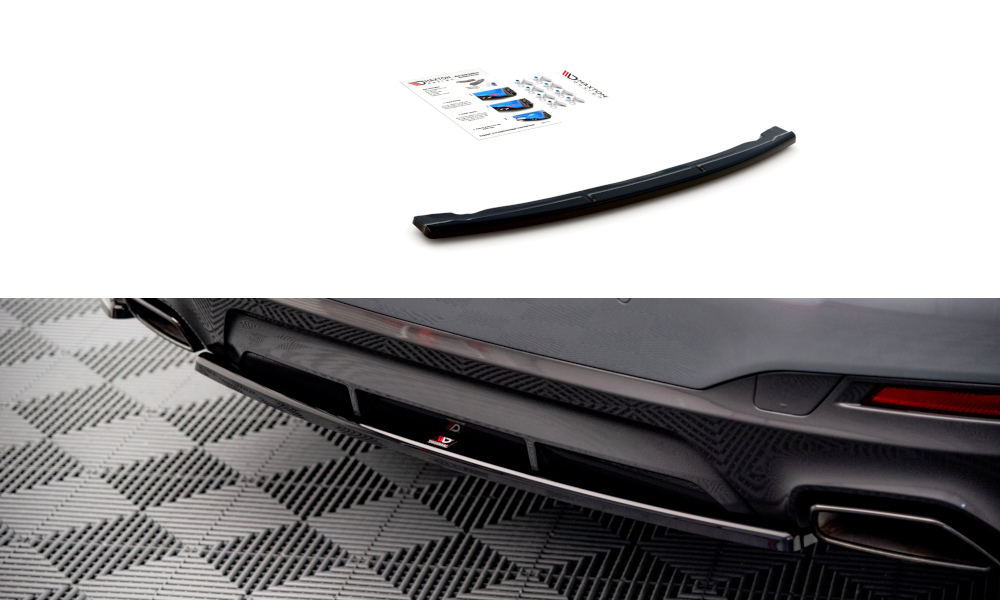 Central Rear Splitter BMW 5 G30 Facelift M-Pack (2020-)