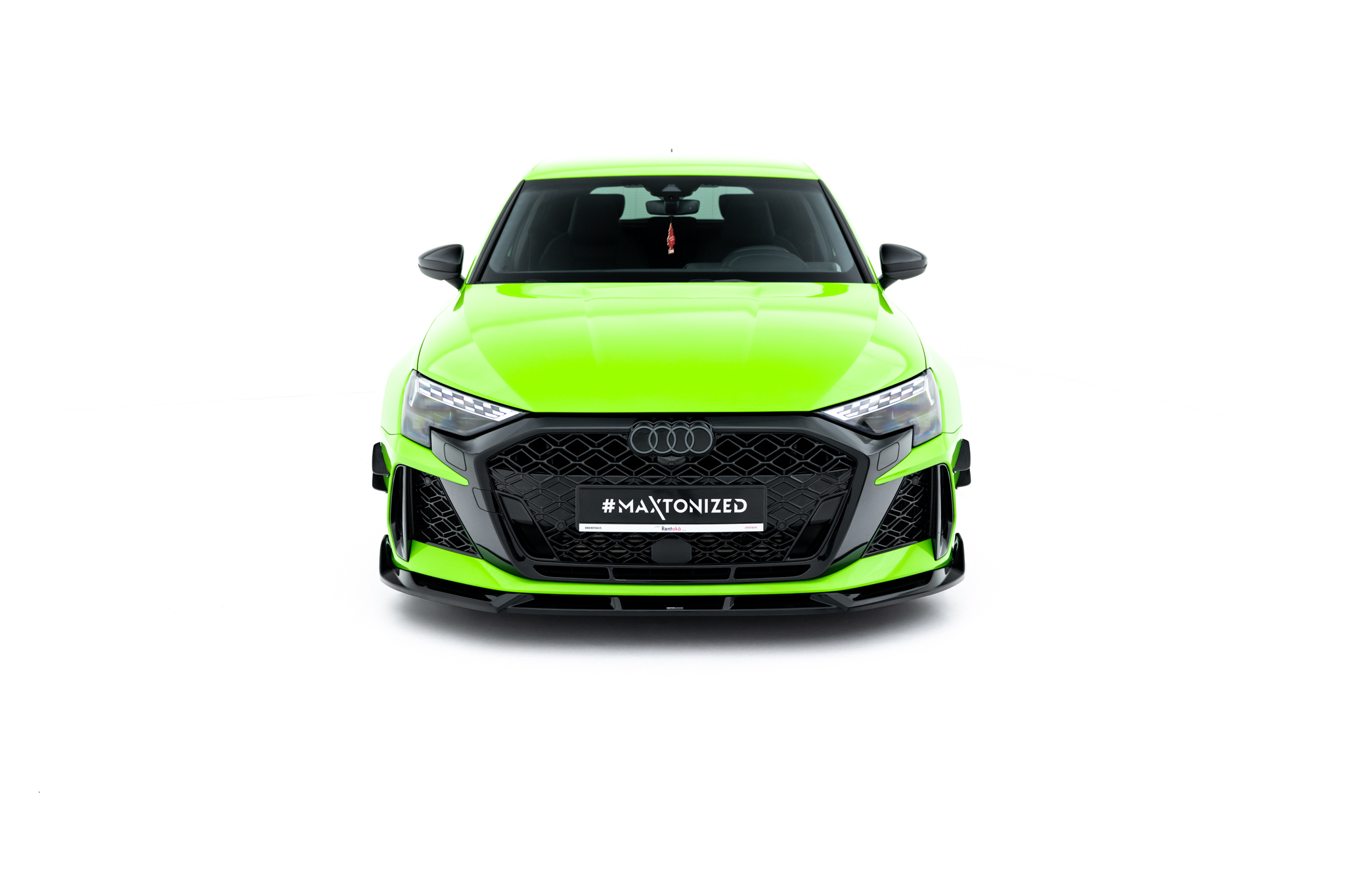 FRONT SPLITTER V.3 SUITABLE FOR AUDI RS3 SPORTBACK 8Y FACELIFT – MAXTON DESIGN - 3