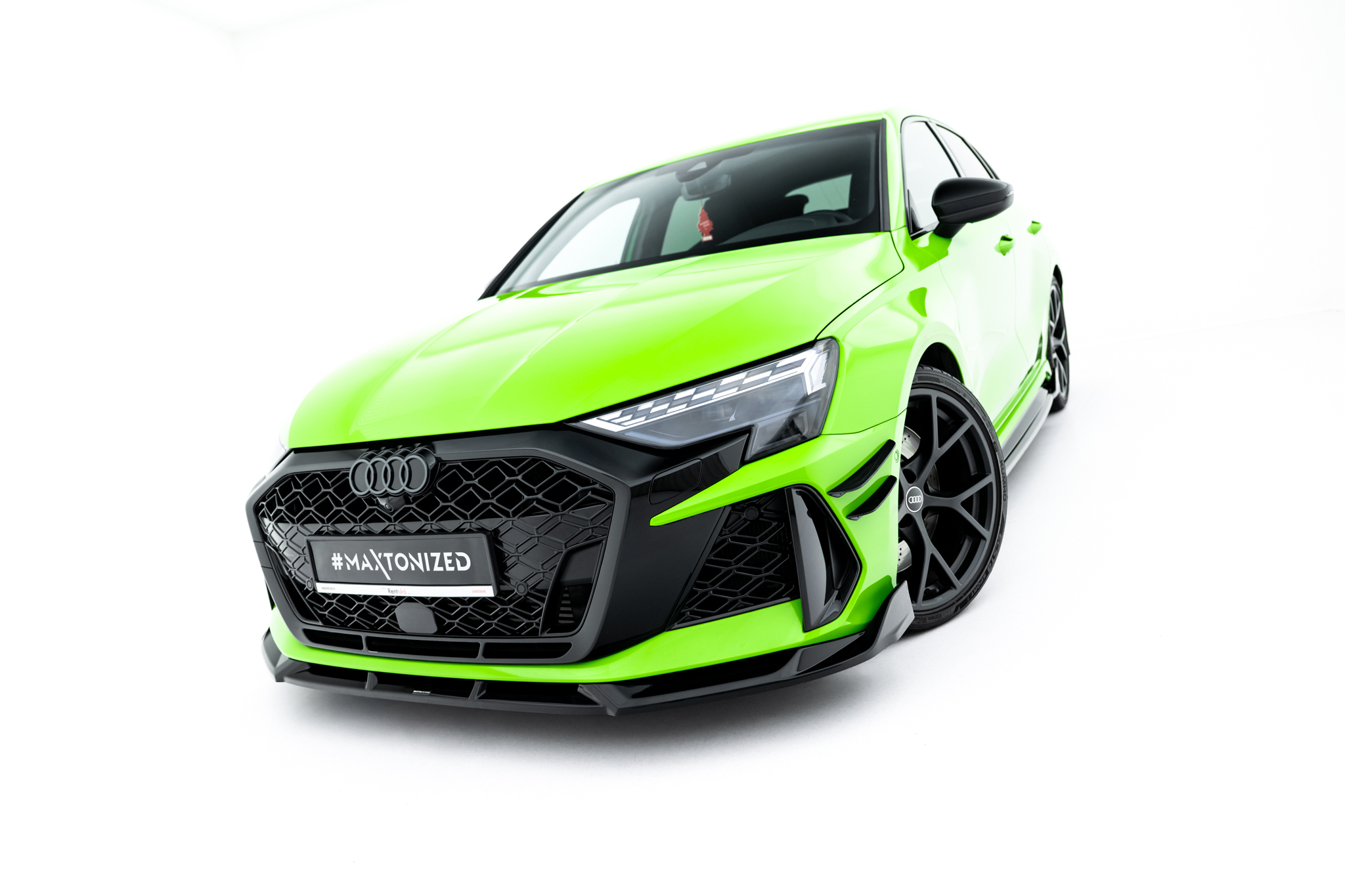 FRONT SPLITTER V.3 SUITABLE FOR AUDI RS3 SPORTBACK 8Y FACELIFT – MAXTON DESIGN - 7