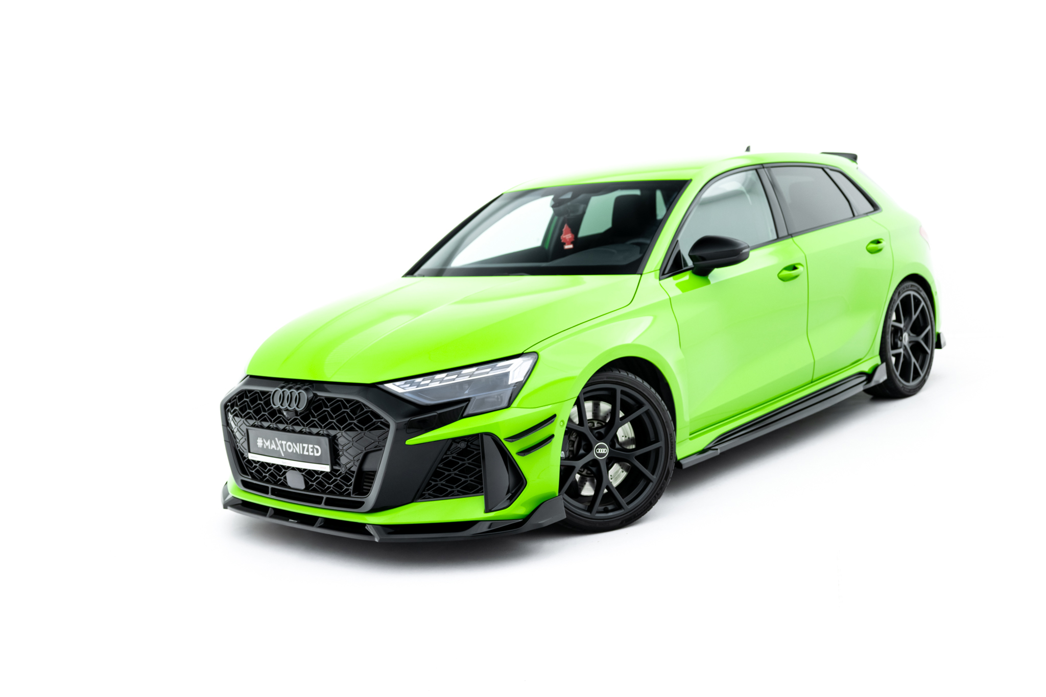 FRONT SPLITTER V.3 SUITABLE FOR AUDI RS3 SPORTBACK 8Y FACELIFT – MAXTON DESIGN - 8