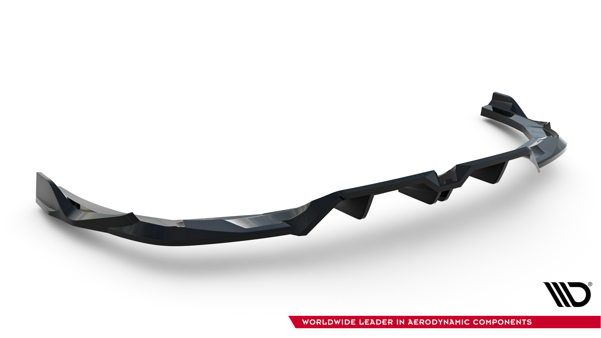 REAR SPLITTER (WITH VERTICAL BARS) V.2 SUITABLE FOR AUDI RS3 SEDAN 8Y FACELIFT – MAXTON DESIGN - 5