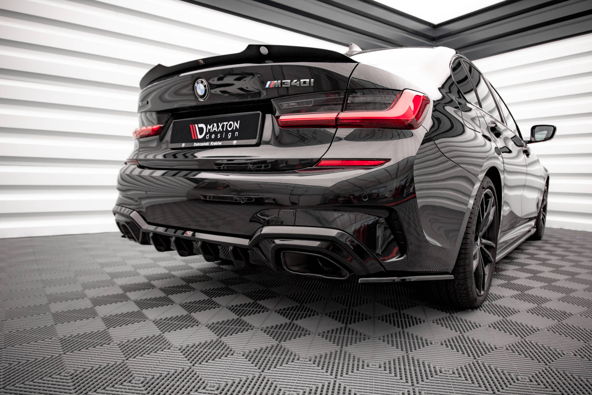 Rear Side Splitters V.3 BMW M340i / M-Pack G20 / G21 - 2
