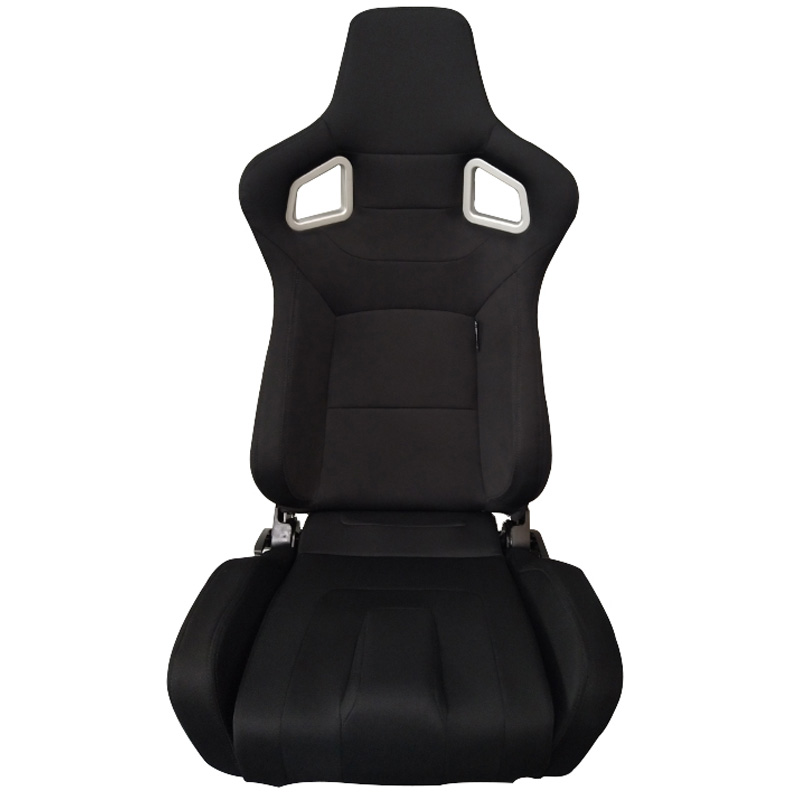 SPL ADJUSTABLE RACING SEAT MODEL RS6 V2 BLACK FABRIC - 3