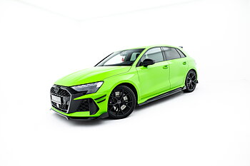 SIDE SKIRTS DIFFUSERS V.2 SUITABLE FOR AUDI RS3 SPORTBACK 8Y FACELIFT – MAXTON DESIGN