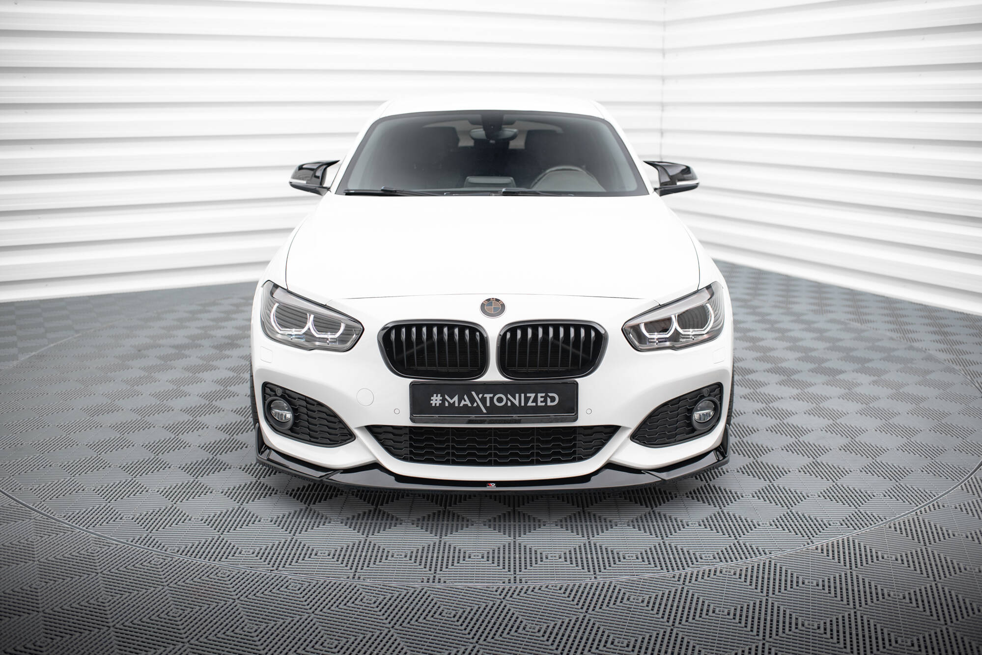 Front Splitter V.4 CSL Look BMW 1 M-Pack / M140i F20 Facelift - 2