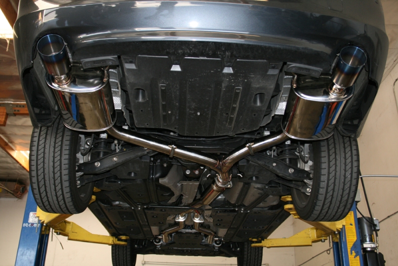 LEXUS GS300/350 06+ DUAL AXLE BACK EXHAUST MEGAN RACING - 5