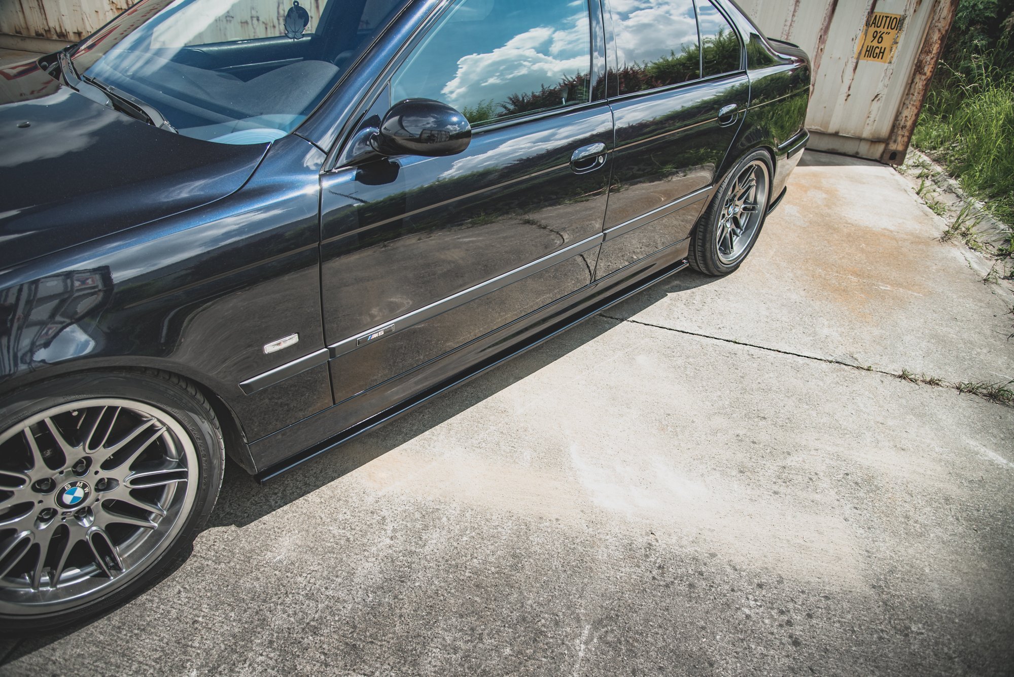 Side Skirts Diffusers BMW M5 / 5 M-Pack E39 - 2