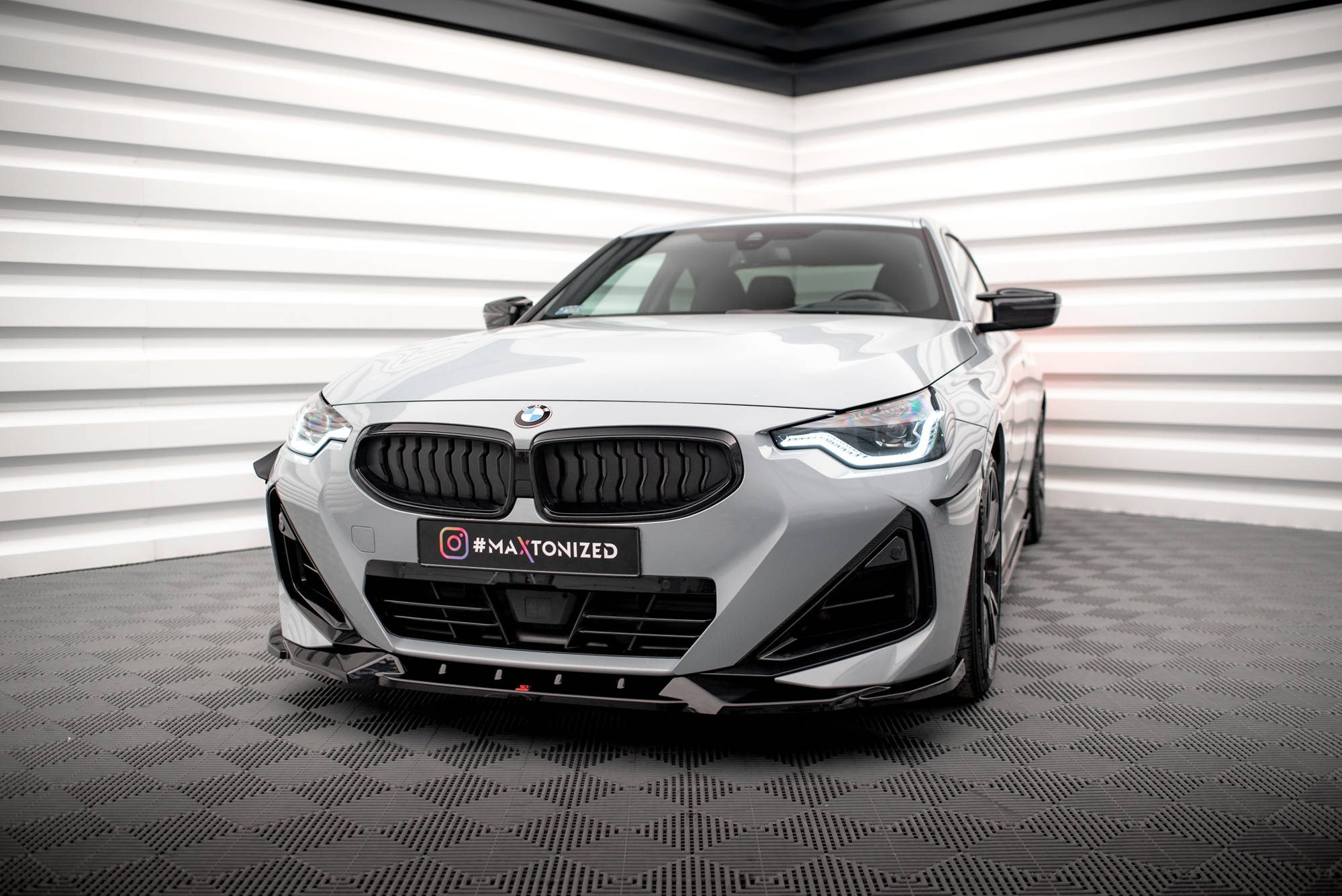 Front Splitter V.2 BMW 2 Coupe M-Pack / M240i G42 - 4
