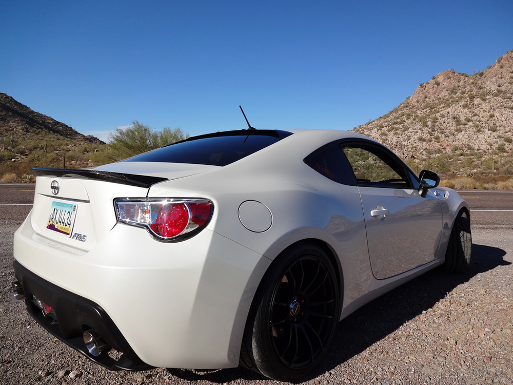 TOYOTA GT86 / SUBARU BRZ C-STYLE CARBON TRUNK SPOILER - 2