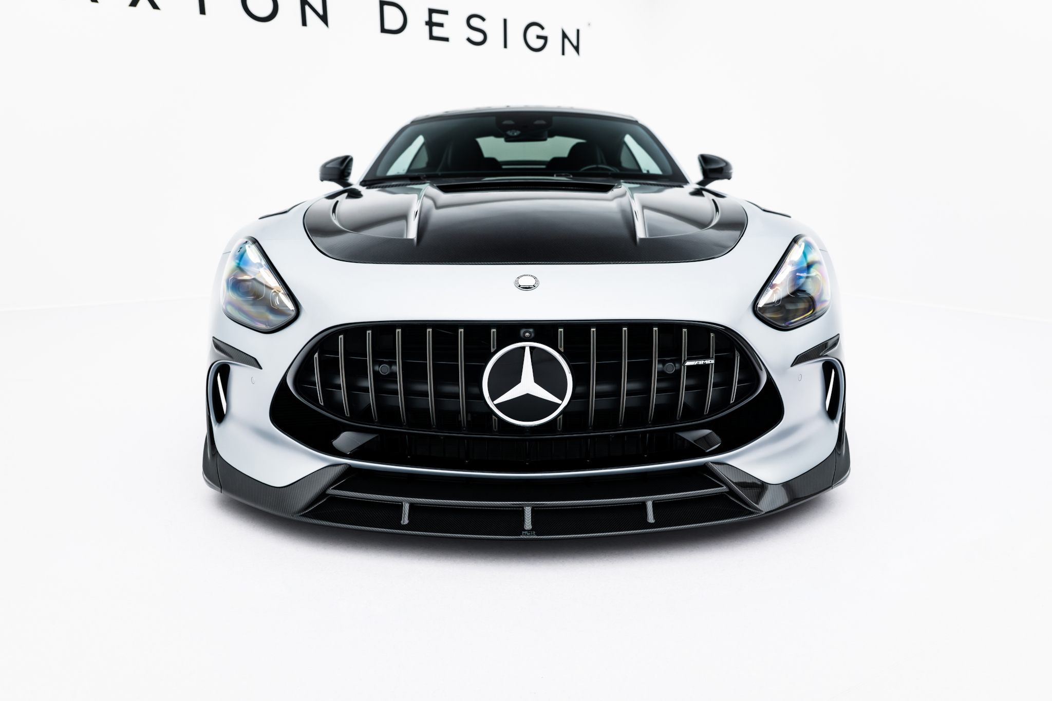 PREPREG CARBON FIBER FRONT SPLITTER SUITABLE FOR MERCEDES-AMG GT 63 / 55 / 63 S E PERFORMANCE C192 – MAXTON DESIGN - 9