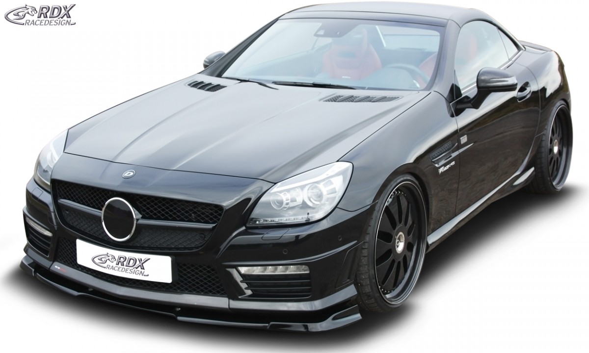 FRONT SPOILER VARIO-X MERCEDES SLK 55 AMG R172 AMG (FIT FOR AMG AND CARS WITH AMG FRONTBUMPER) FRONT LIP SPLITTER - 2