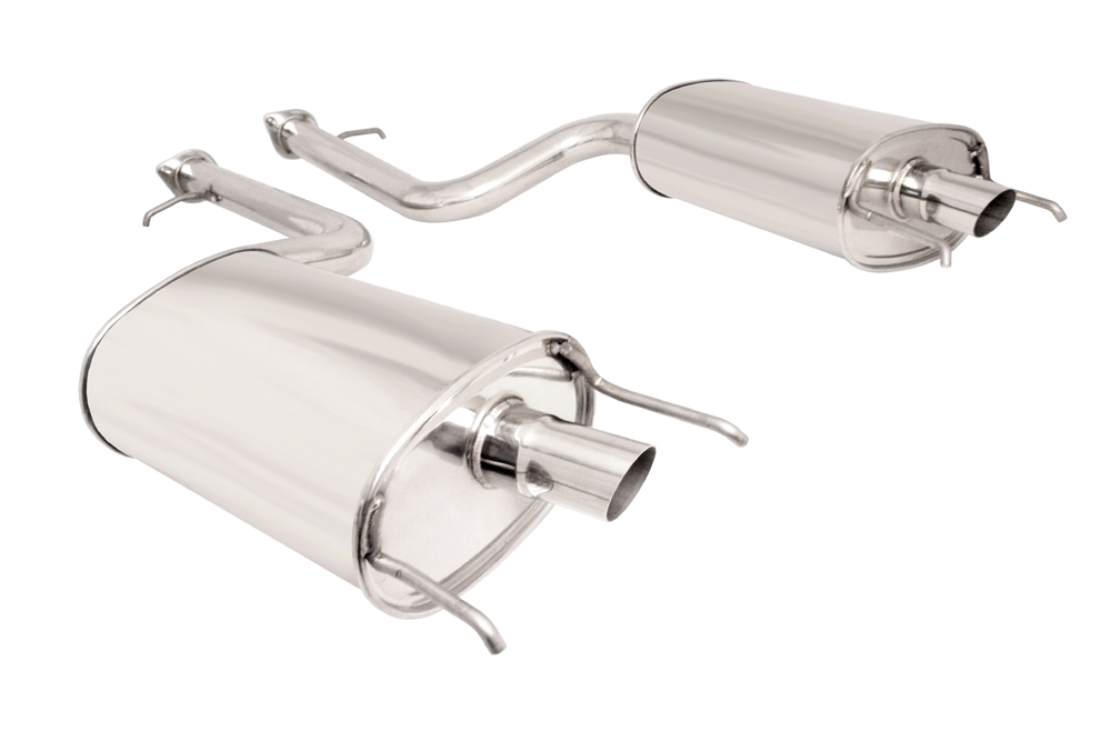 LEXUS LS460 07+ DUAL AXLE BACK EXHAUST MEGAN RACING