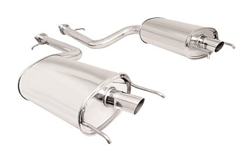 LEXUS LS460 07+ DUAL AXLE BACK EXHAUST MEGAN RACING