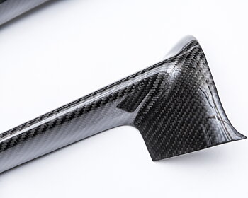 AGENCY POWER CARBON FIBER REAR LIP PORSCHE CAYMAN 06-09